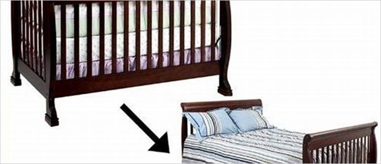 Crib to twin bed